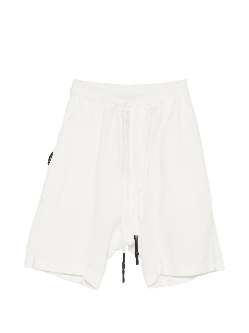 69 BY ISAAC SELLAM drawstring-fastening shorts - Bianco