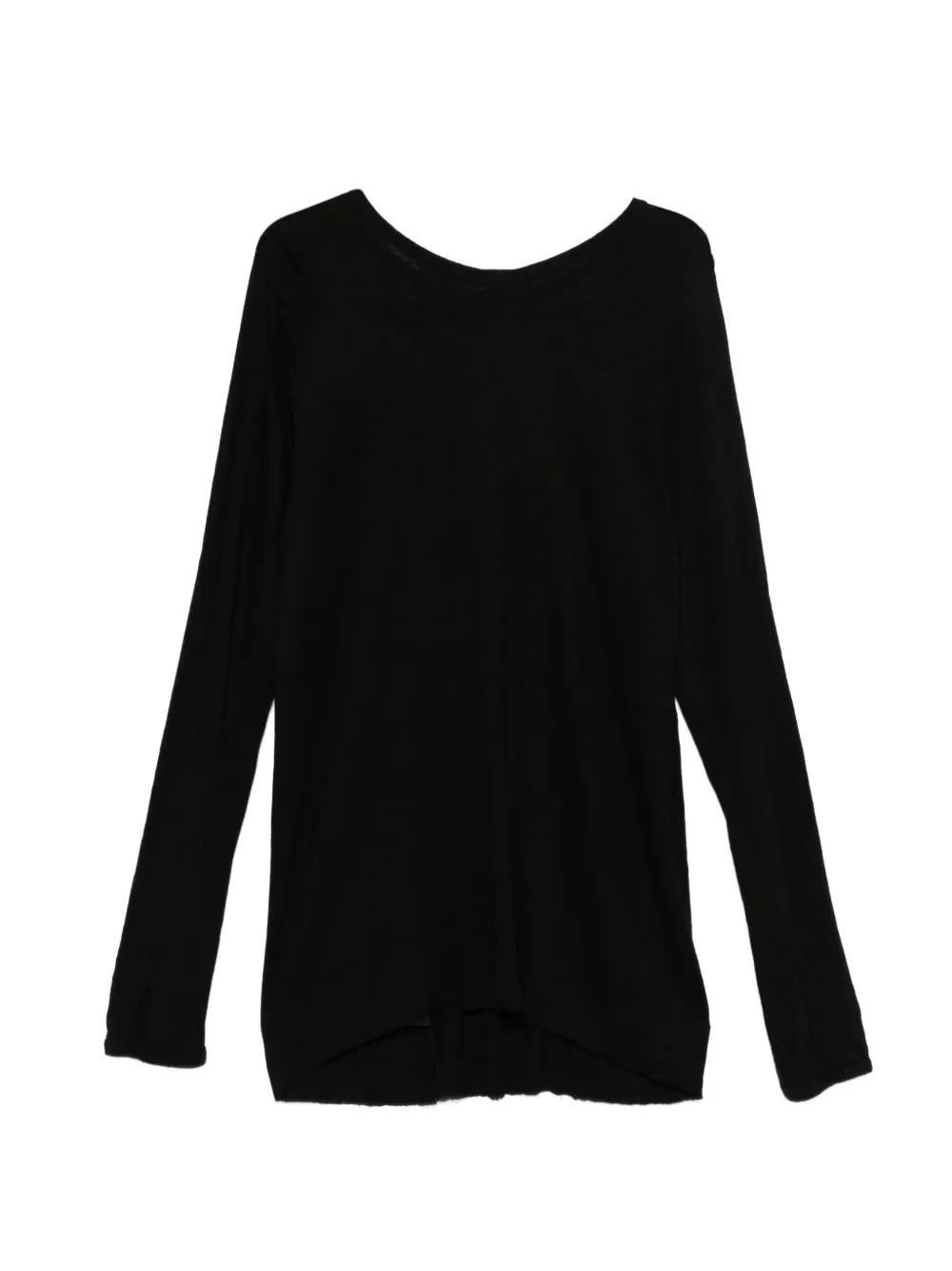 69 BY ISAAC SELLAM long-sleeve T-shirt - Nero