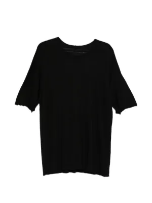 Homme Plissé Issey Miyake Basic プリーツ Tシャツ | ブラック