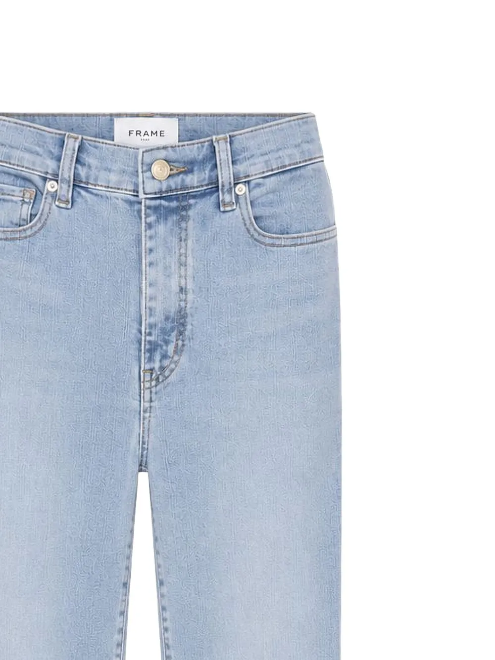 FRAME Jeans met riemlussen Blauw