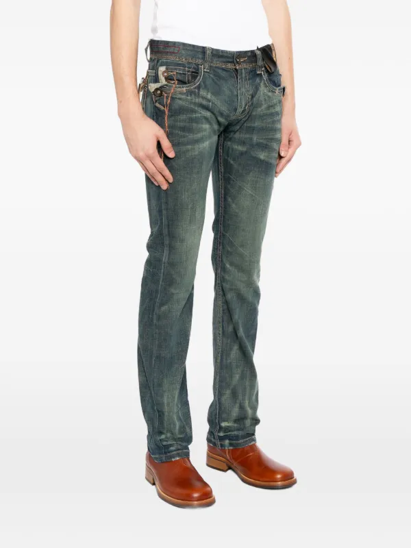 Tough Jeansmith フェイデッド ジーンズ | ブルー | FARFETCH JP