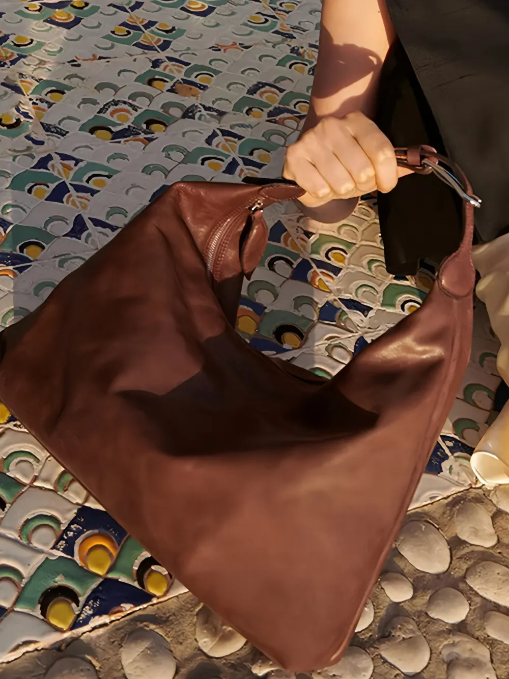 Adjustable Pillow Shoulder Bag