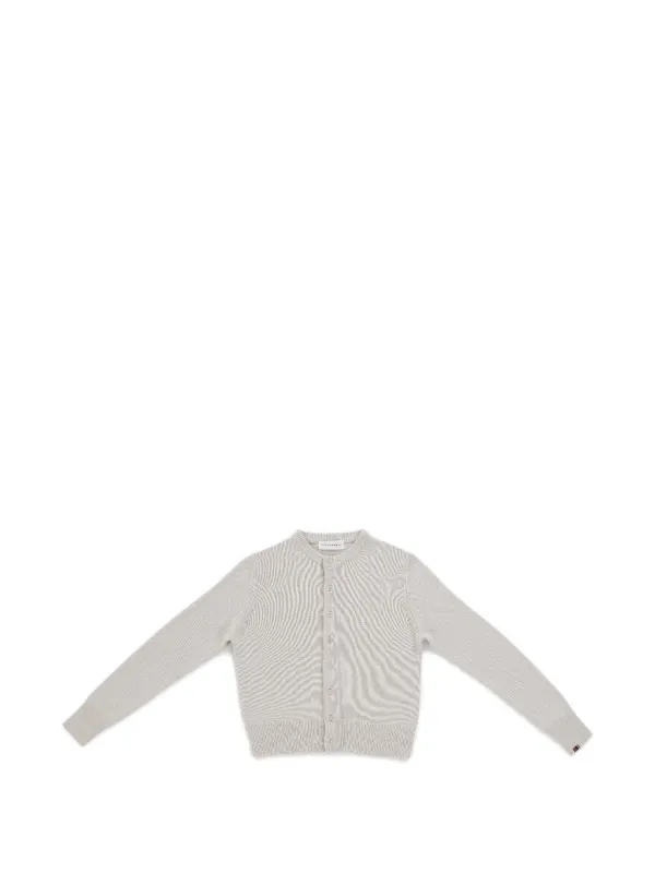 Extreme Cashmere The Little Lamb Cashmere Cardigan in Neutrals