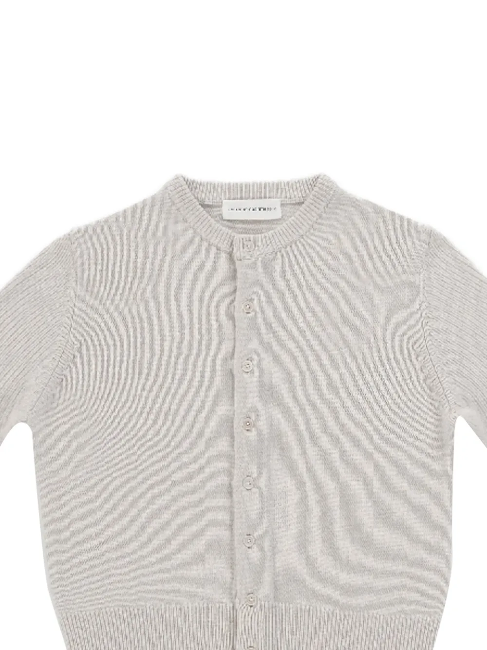extreme cashmere The Little Lamb kasjmier vest Beige