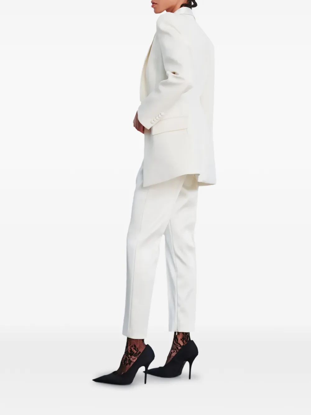  Wardrobe.nyc Front Flap Pockets Jacket - White 