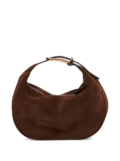 Liffner Moon zipped calf leather tote bag