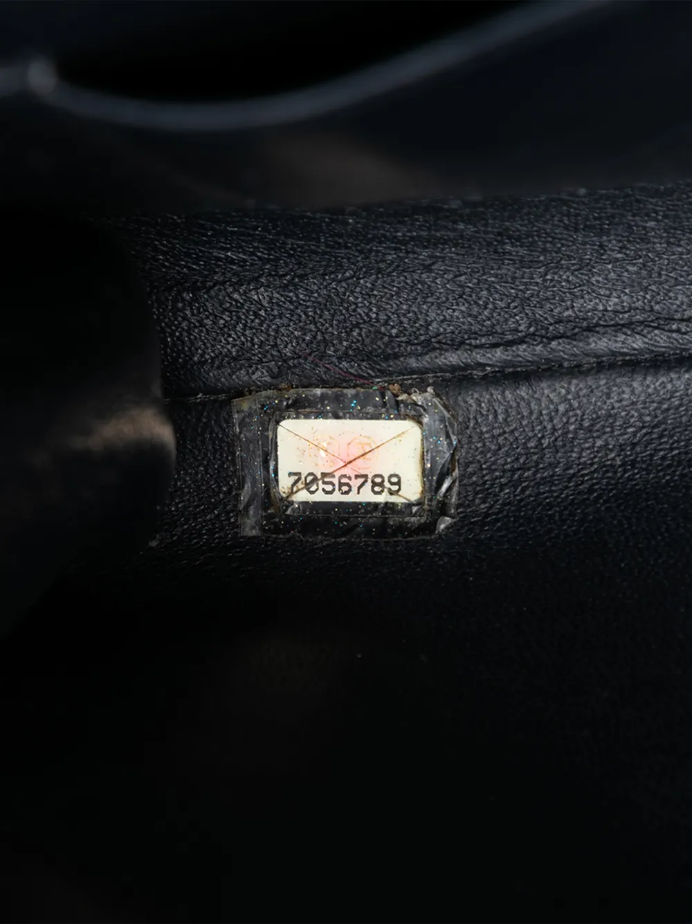 2002-2003 Cc Choco Bar Denim Chain Flap Shoulder Bag