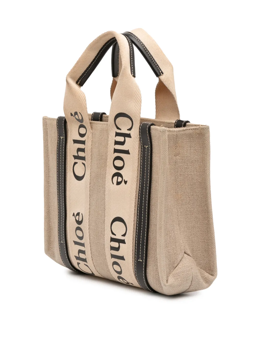 2010-2025 Small Canvas Woody Tote Satchel