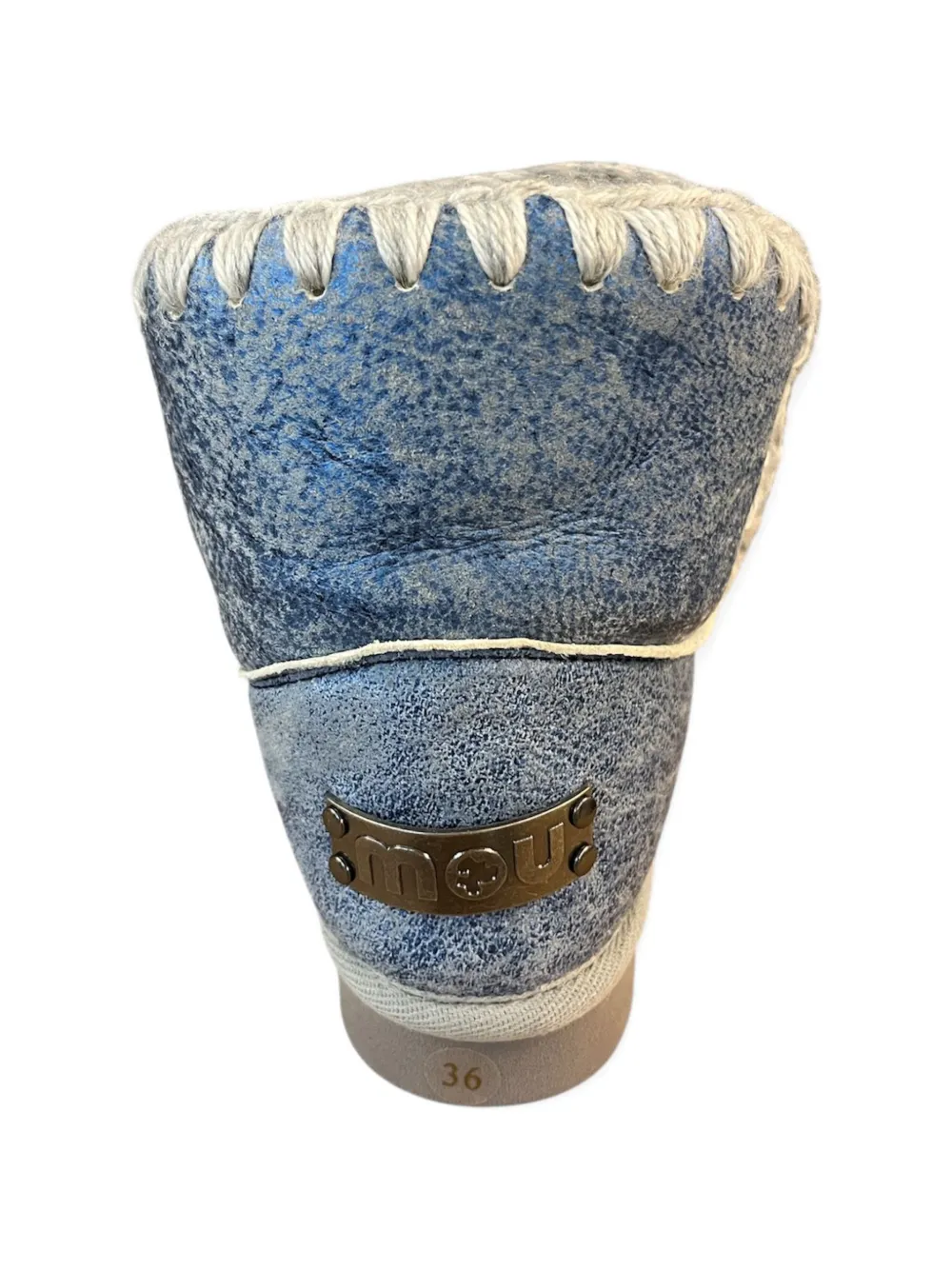 Mou 18 enkellaarzen Blauw