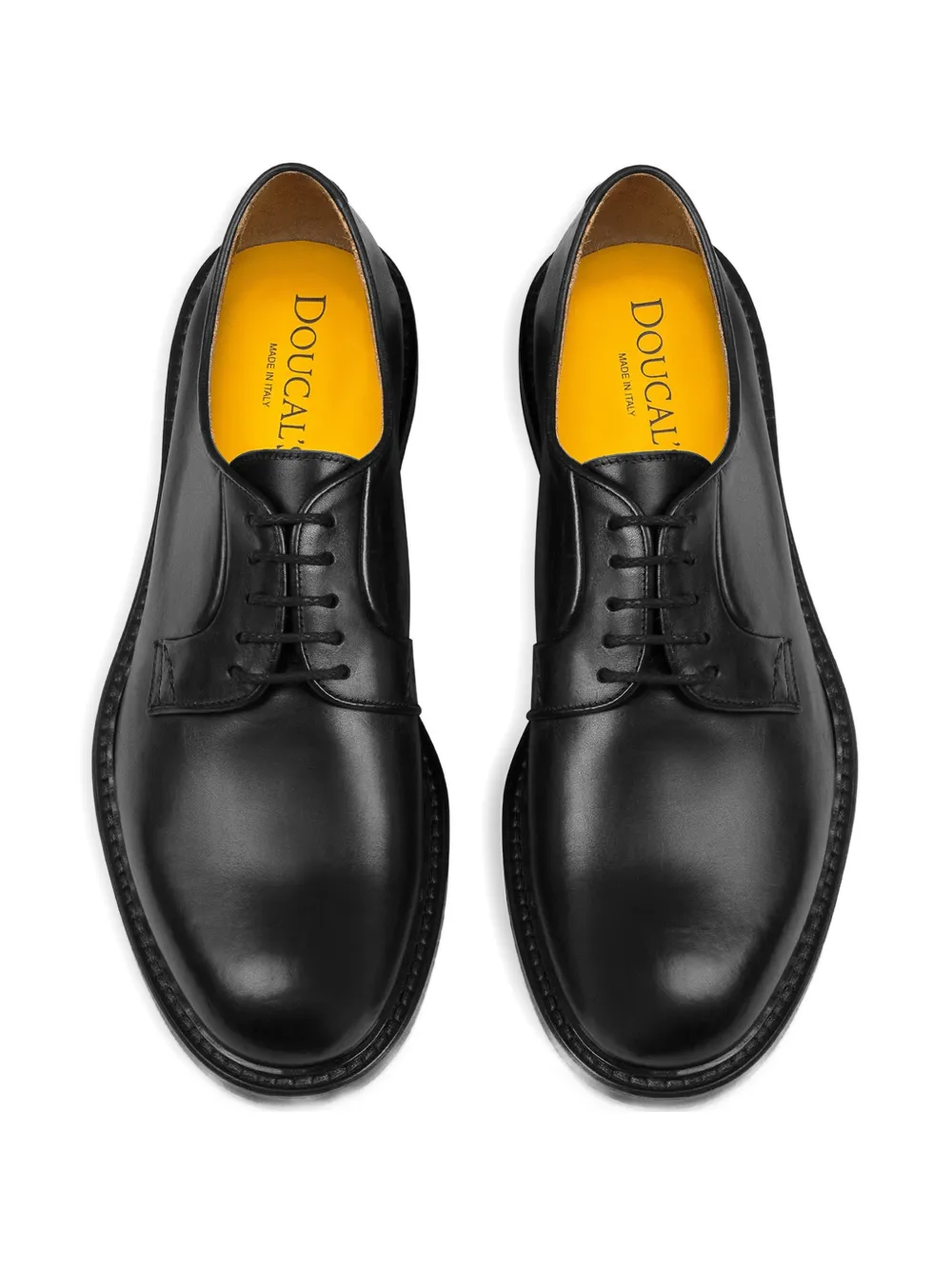 Doucal's Derby veterschoenen Zwart