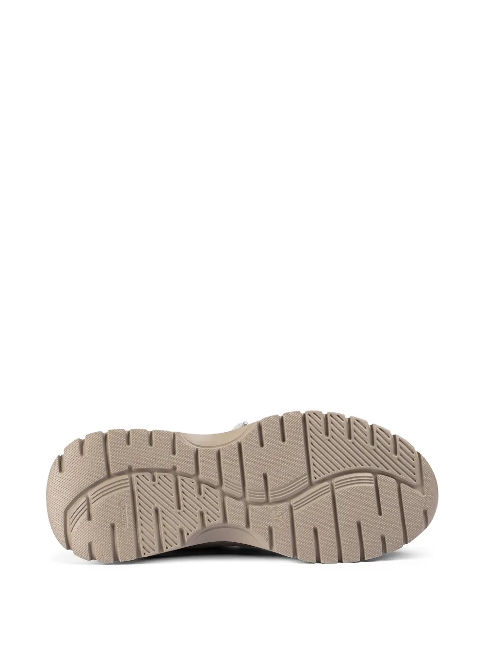 Doucal's openwork leather sneakers Grijs