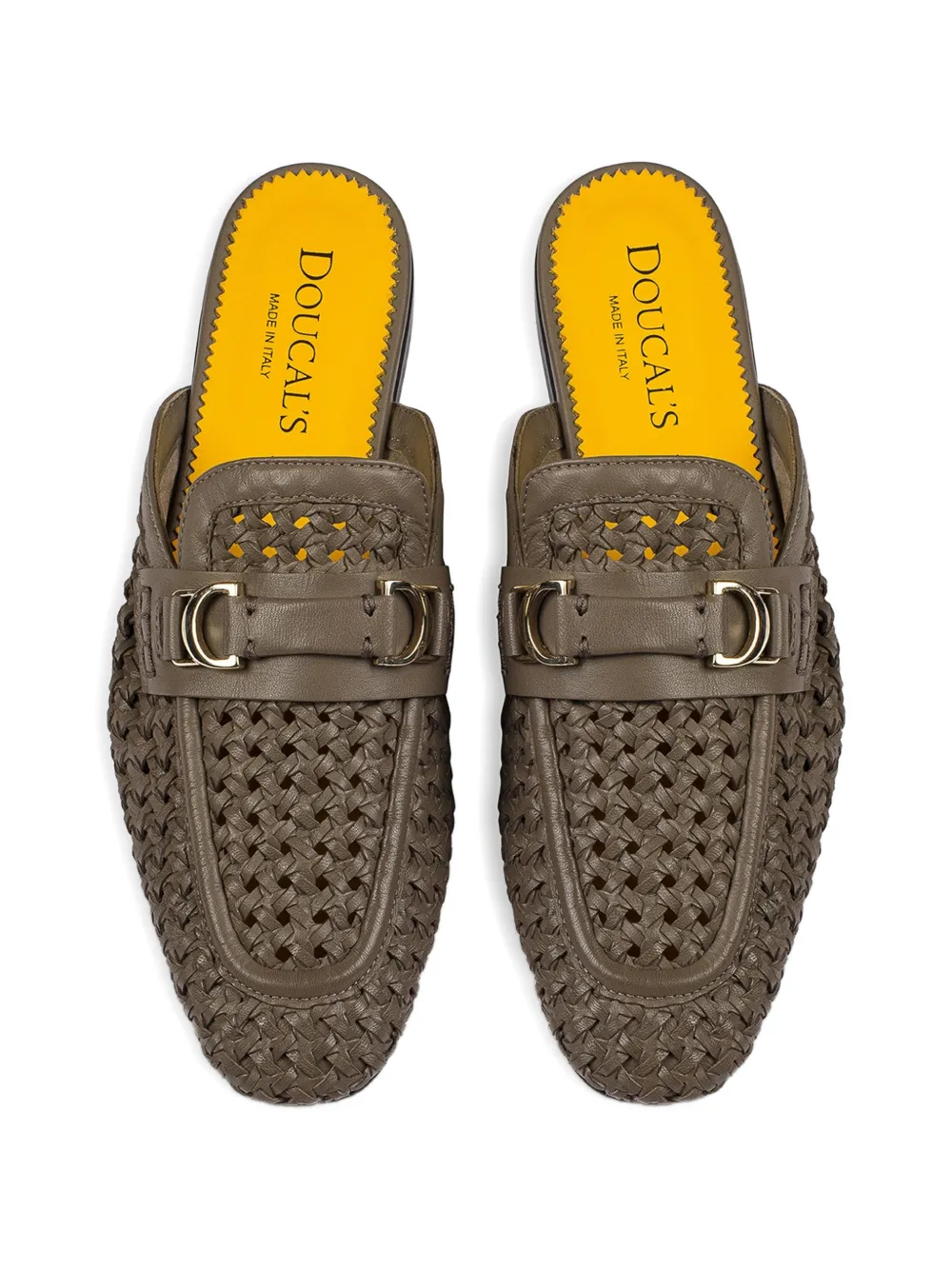 Doucal's Opengewerkte muiltjes Bruin