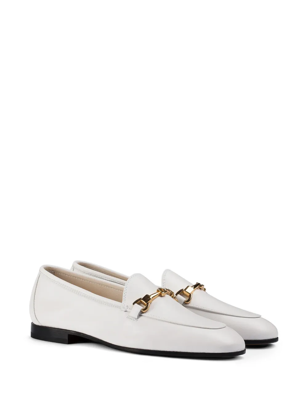 Doucal's Horsebit leren loafers Wit
