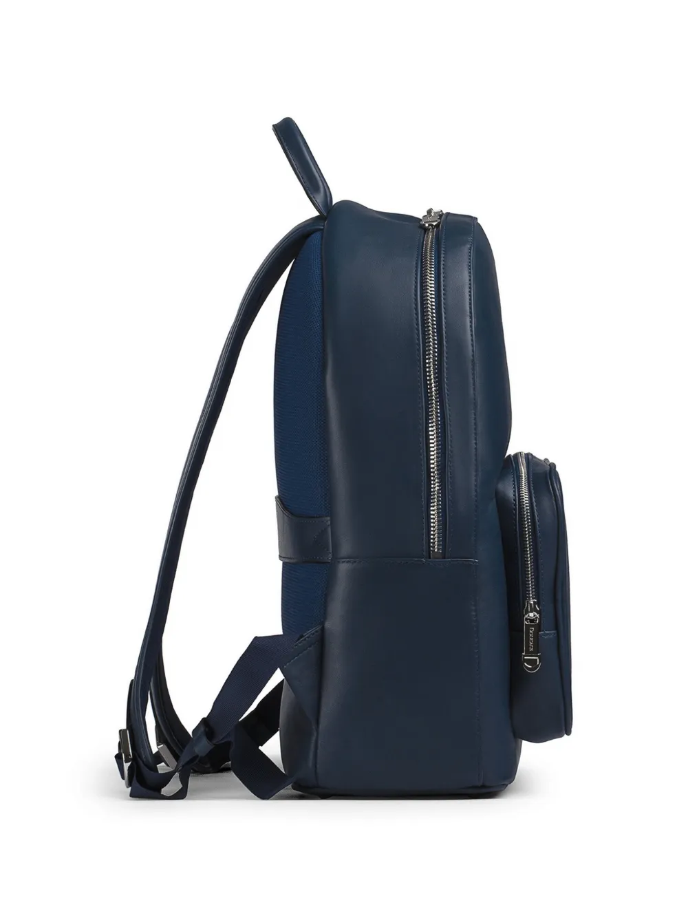 Leather Zip Backpack