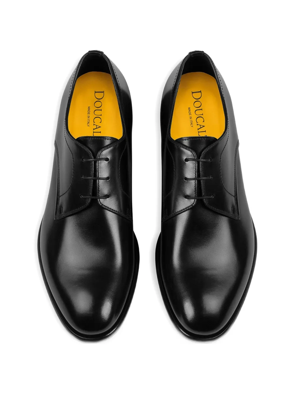 Doucal's Derby veterschoenen Zwart