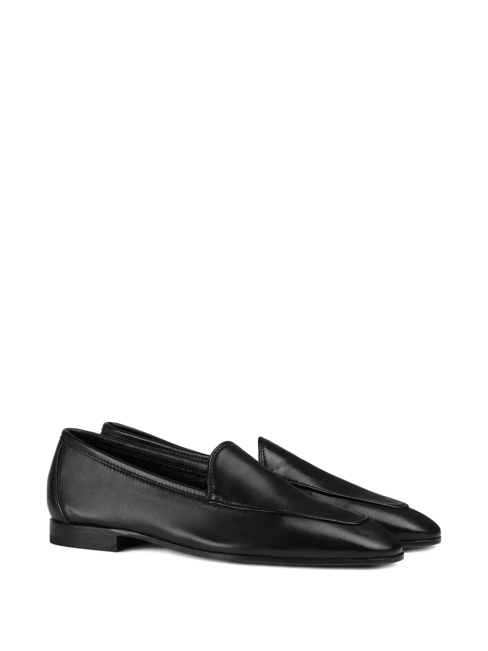 Doucal's Leren loafers Zwart