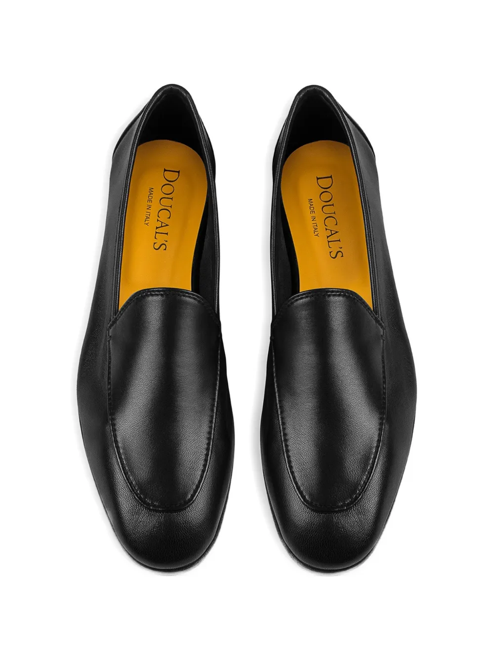 Doucal's Leren loafers Zwart