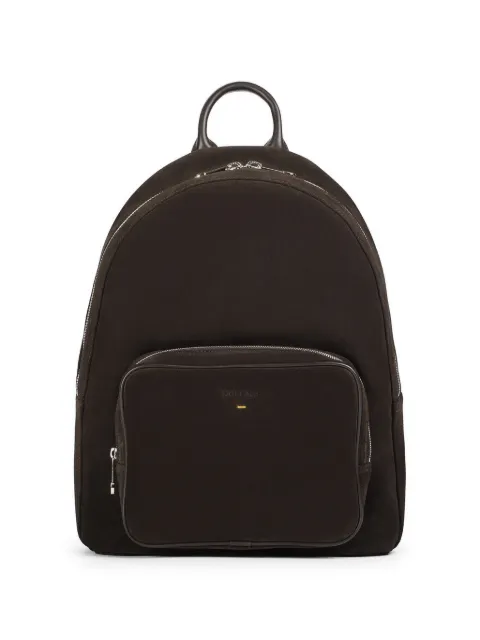Doucal's top-handle leather backpack