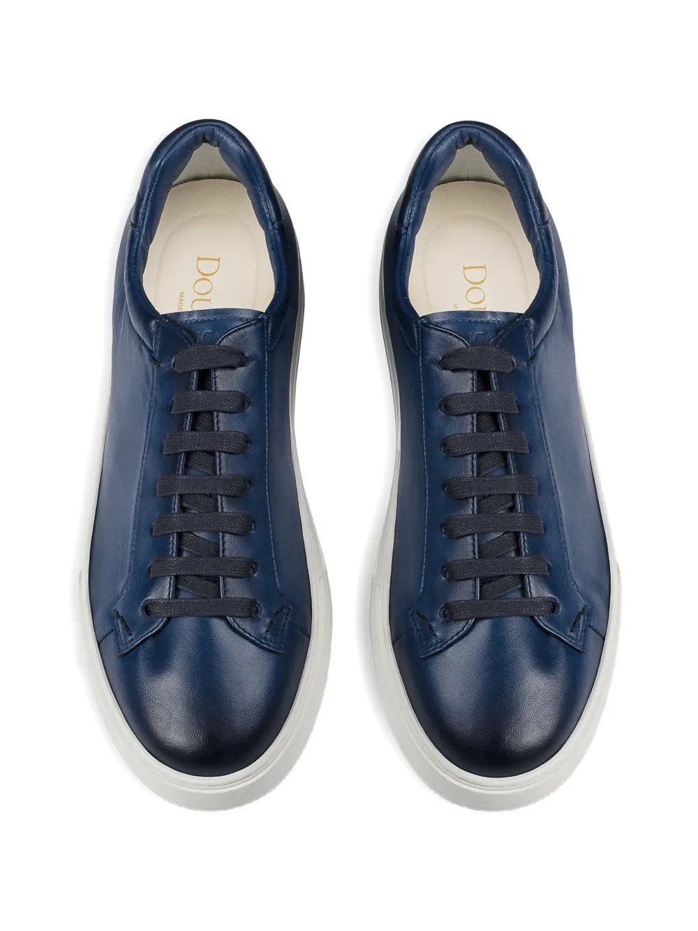 Doucal's Leren sneakers Blauw