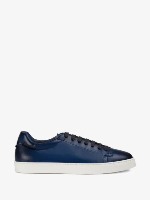 Doucal's blue leather sneakers