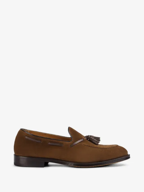 Doucal's suede tassel loafers
