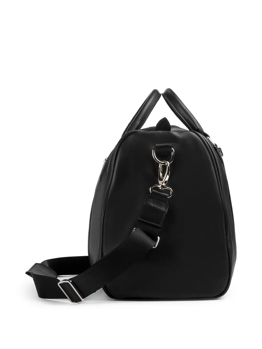  Doucal's Top-handle Leather Holdall - Black 