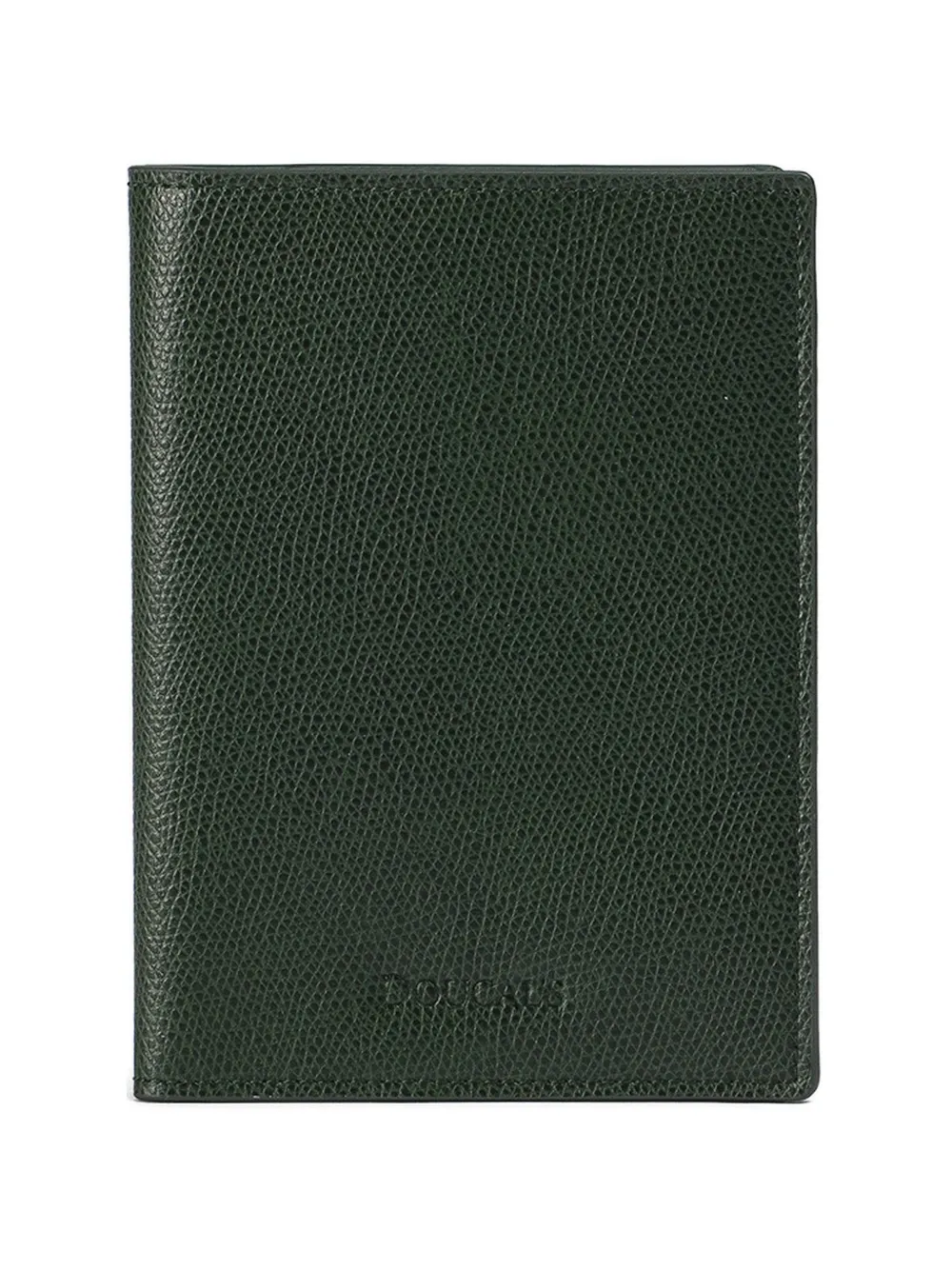 Doucal's palmellato-leather passport holder - Verde