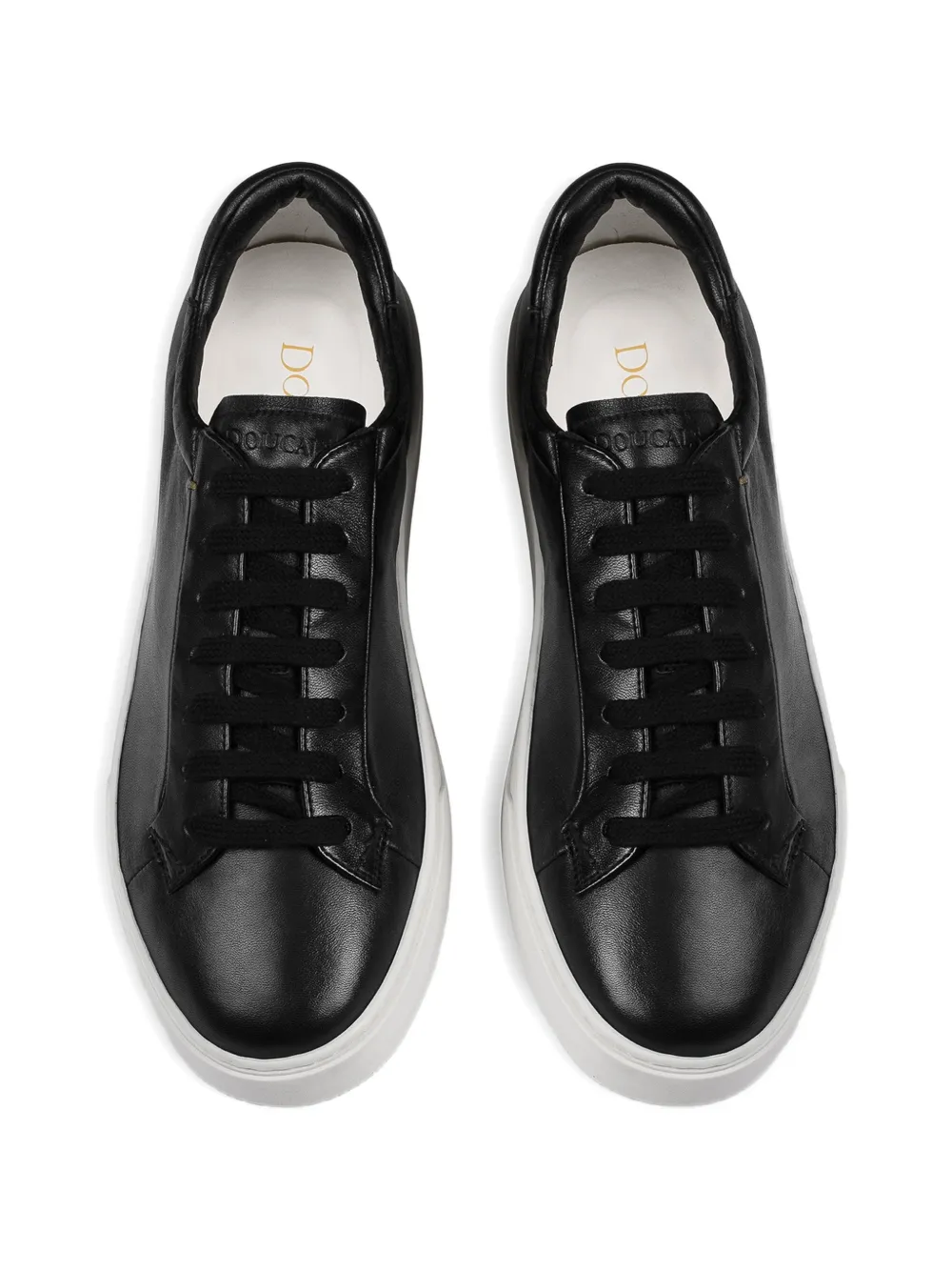 Doucal's Leren sneakers Zwart