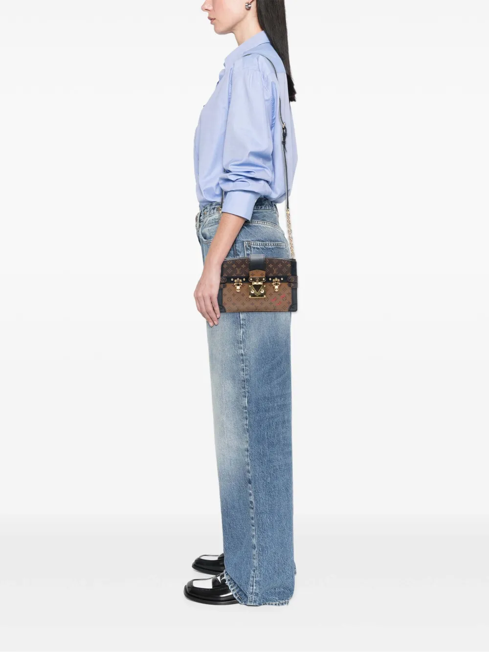 Louis Vuitton Pre-Owned 2021-2025 モノグラム リバース トランク