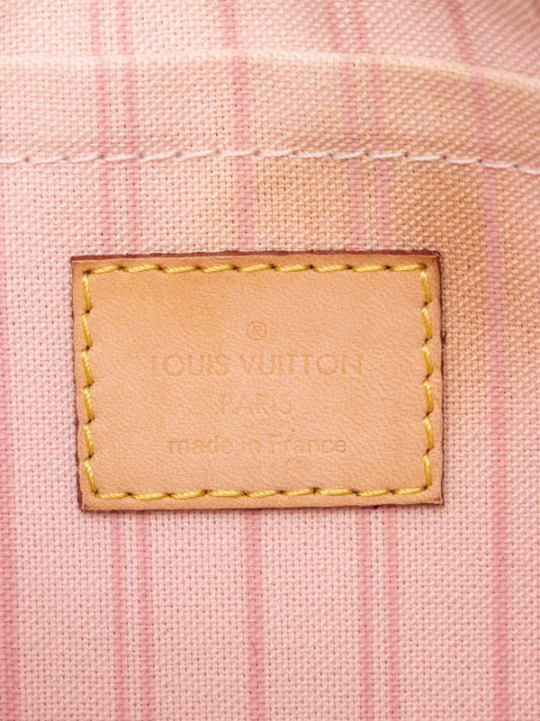 Louis Vuitton Pre-Owned 2019 ダミエ アズール ネヴァーフル MM 