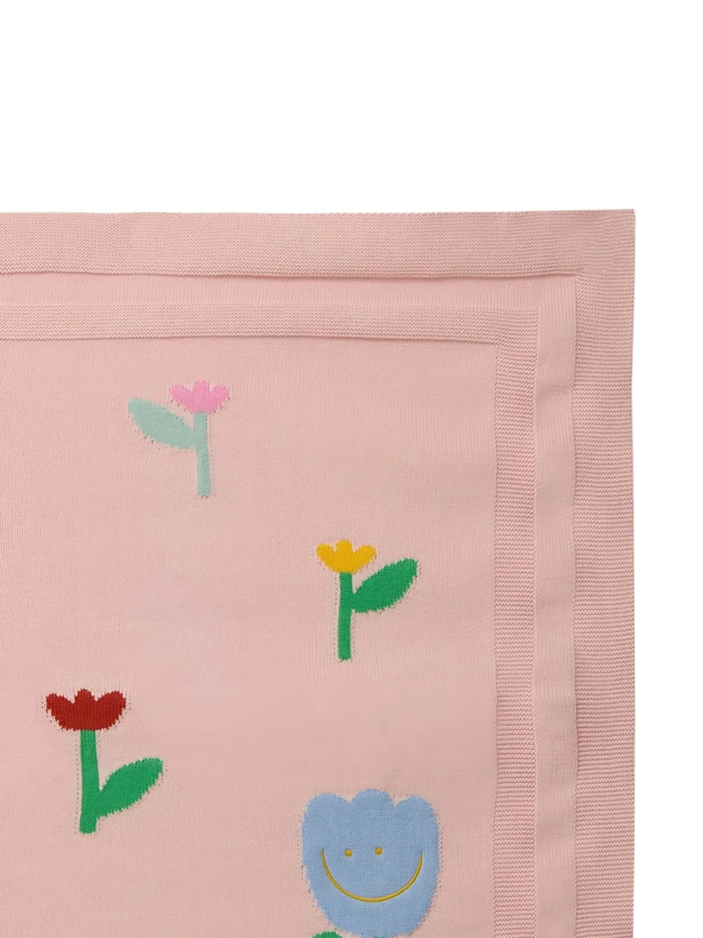  Stella Mccartney Kids Floral-appliqué Blanket - Pink 