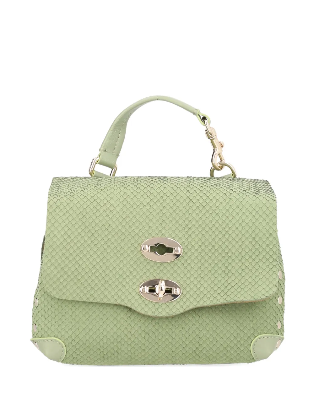 Zanellato baby turn-lock studded tote bag - Verde