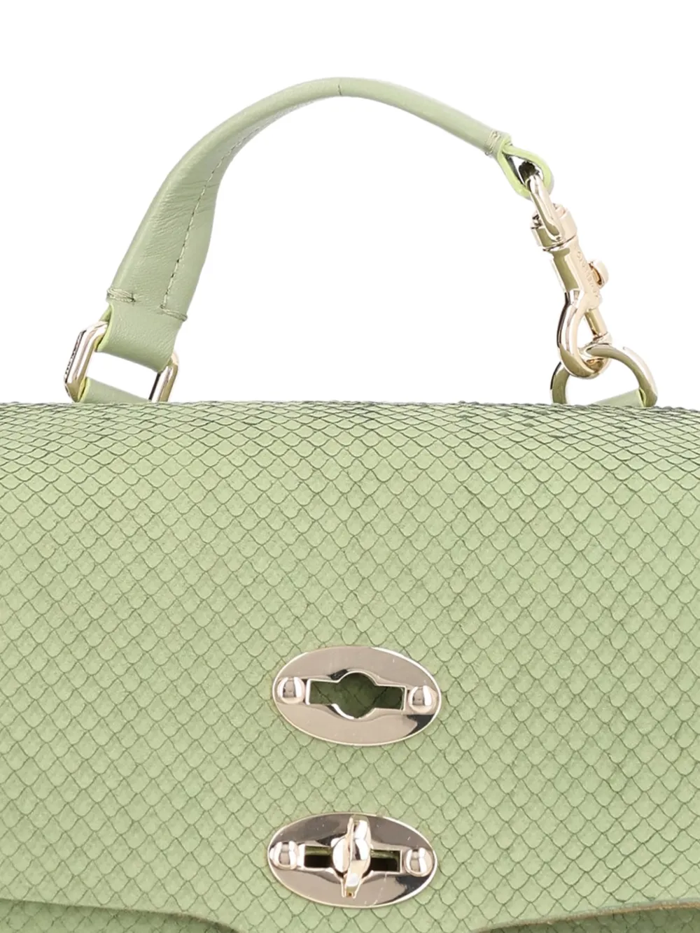 Zanellato Baby shopper met draaislot en studs Groen