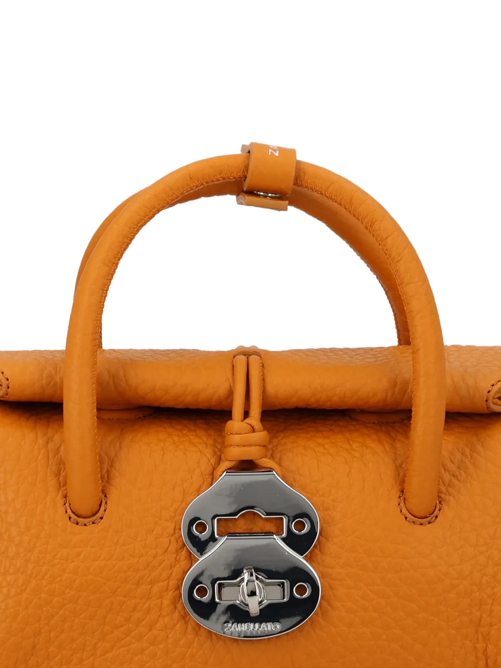 Zanellato Baby Dotta shopper met studs Oranje