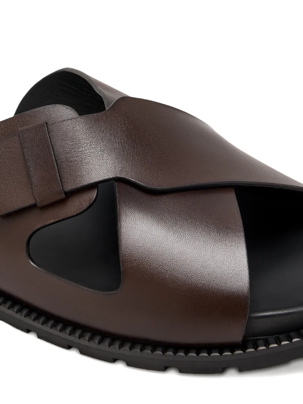 Barrett Sandalen met gekruiste bandjes Bruin
