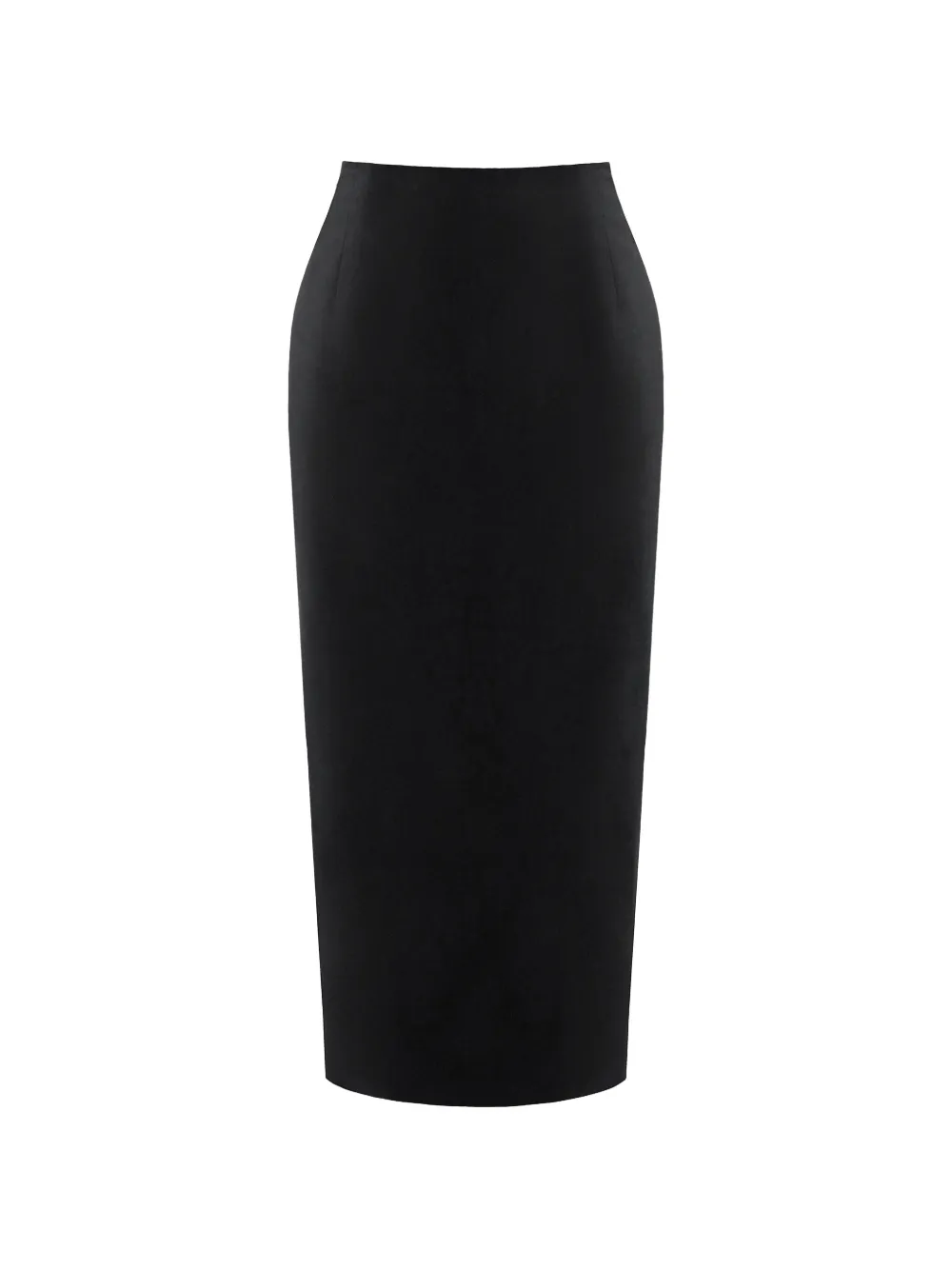 POST MERIDIEM peplum maxi skirt - Schwarz