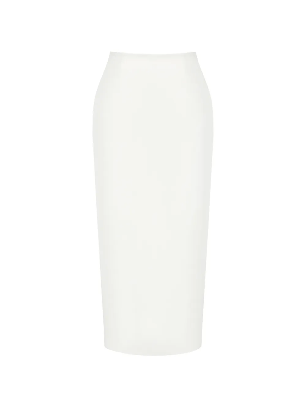 POST MERIDIEM slit midi skirt - Toni neutri