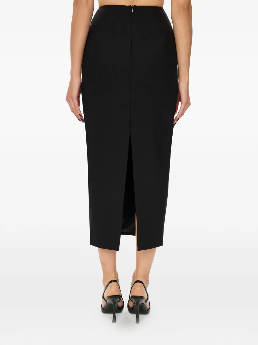 Straight-Line Maxi Skirt