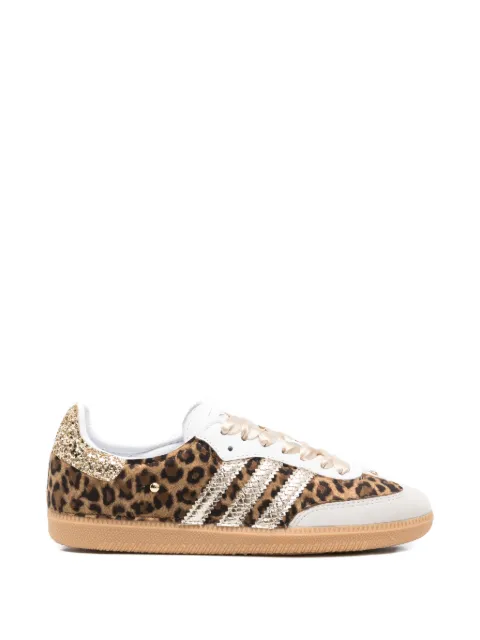 adidas animal-print stripes sneakers