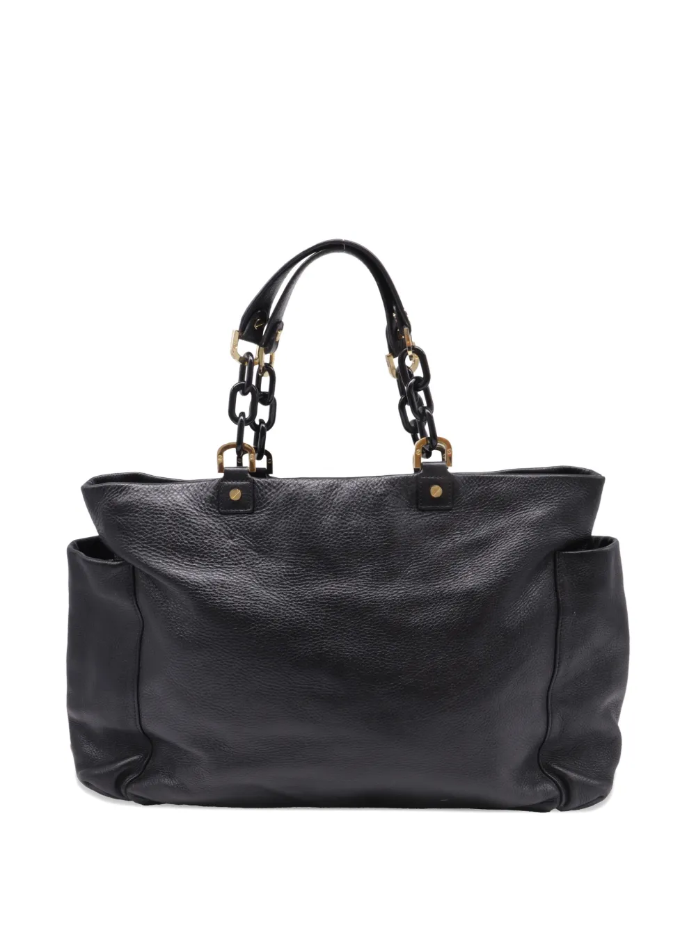 Tory Burch leather tote bag - Schwarz