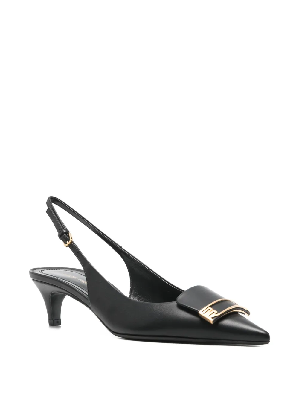 Sergio Rossi slingback heeled pumps Wit