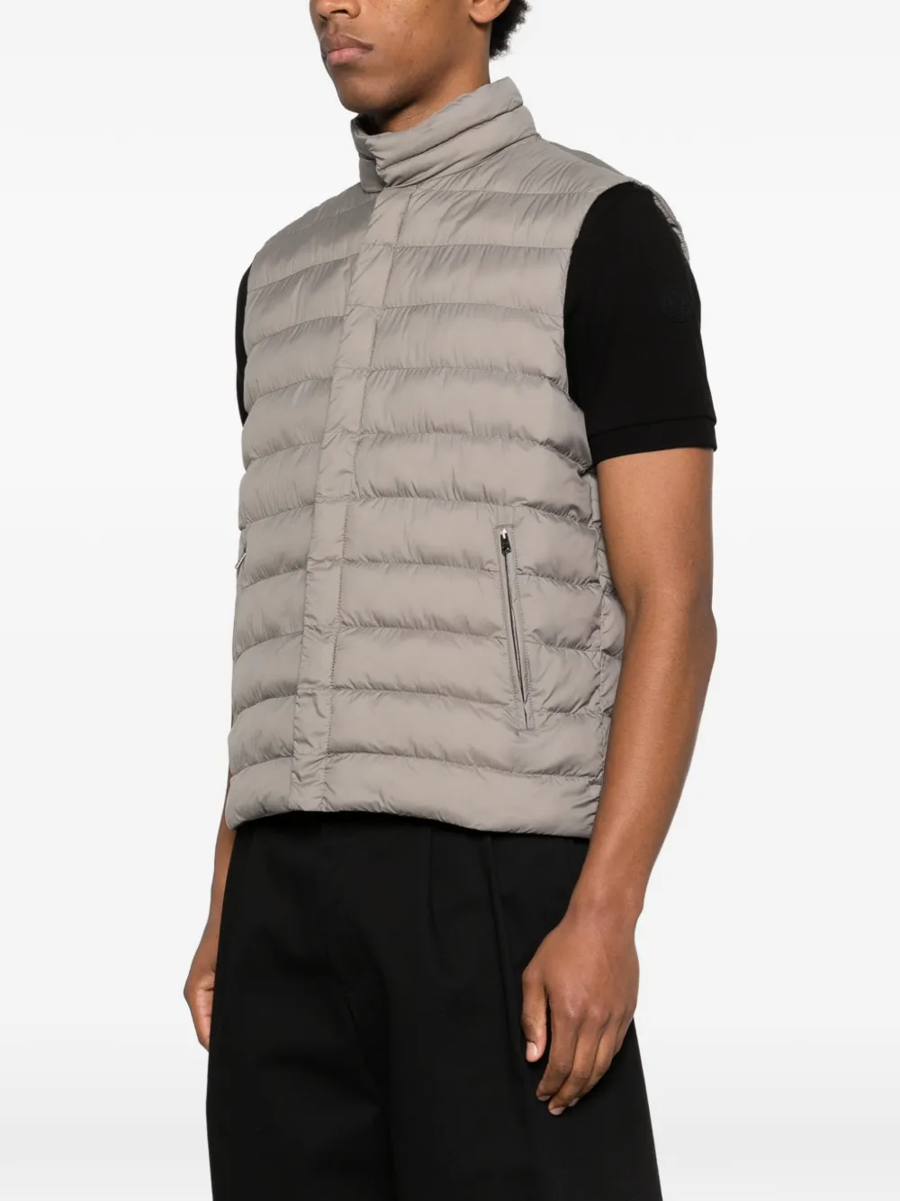  Herno Zip Sleeveless Jacket - Grey 
