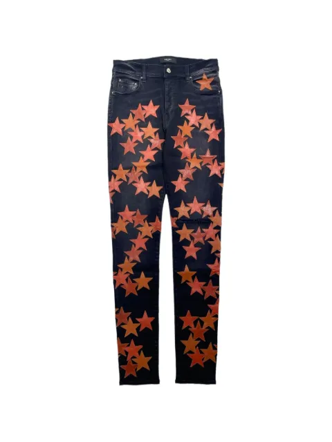 AMIRI star-patch jeans