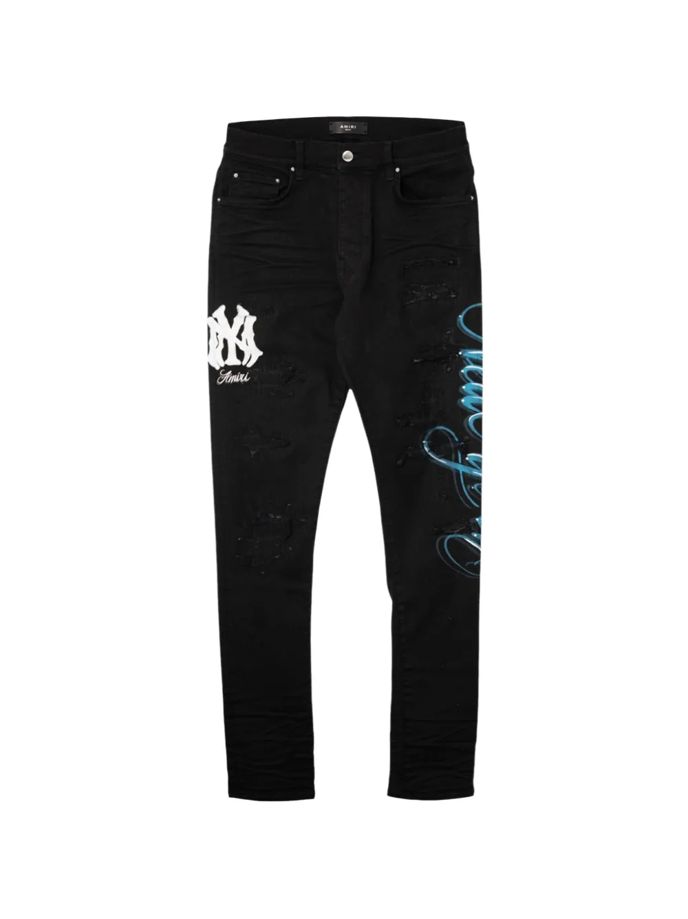 AMIRI logo-detail jeans - Nero