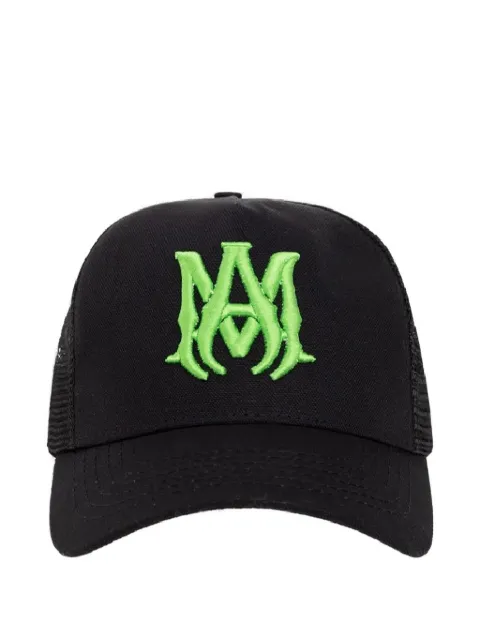 AMIRI logo trucker cap hat