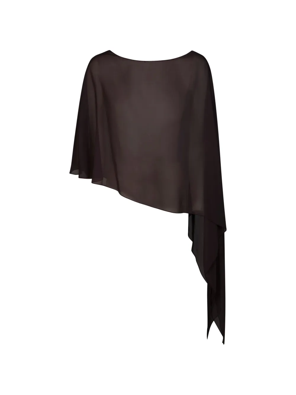 Antonelli Voile shawl - Nero
