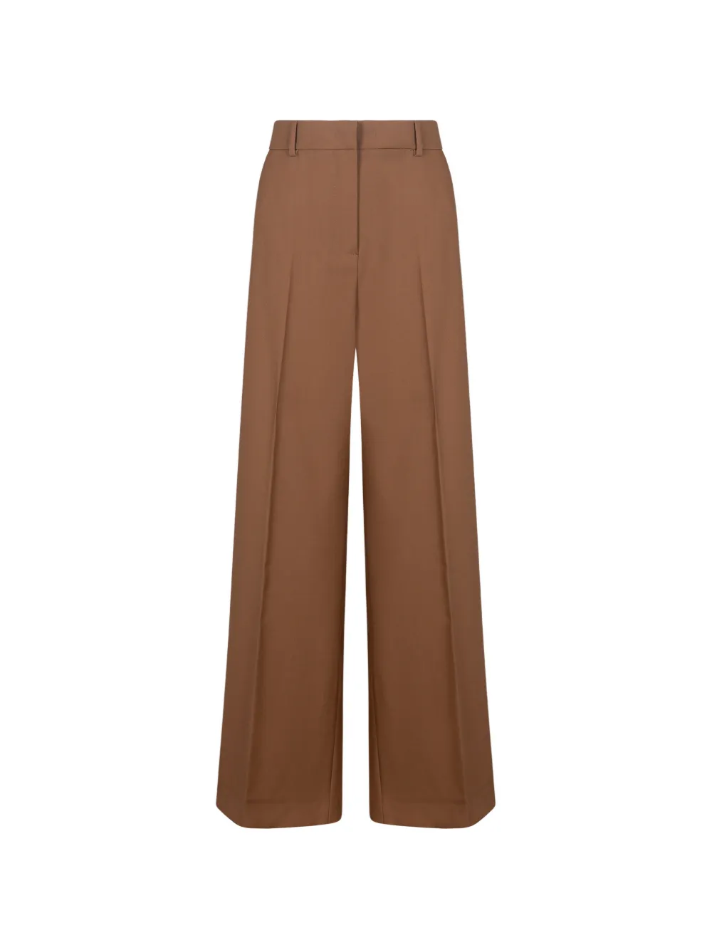 Weekend Max Mara wide-leg trousers - Marrone