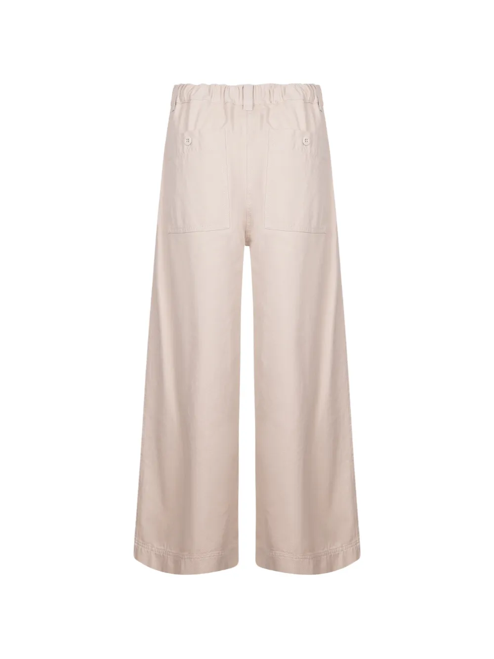  Weekend Max Mara Wide-leg Buttoned Trousers - Neutrals 