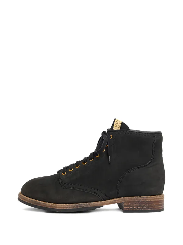 Visvim レースアップ ブーツ | ブラック | FARFETCH JP