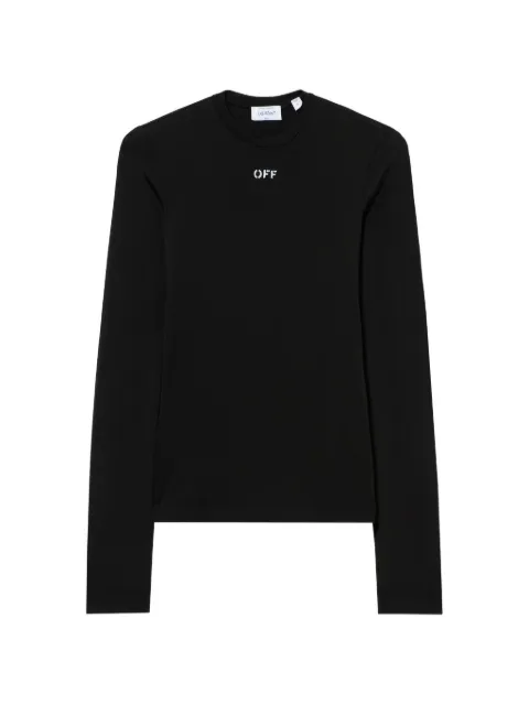 Off-White Off stamp long-sleeves crew-neck T-shirt